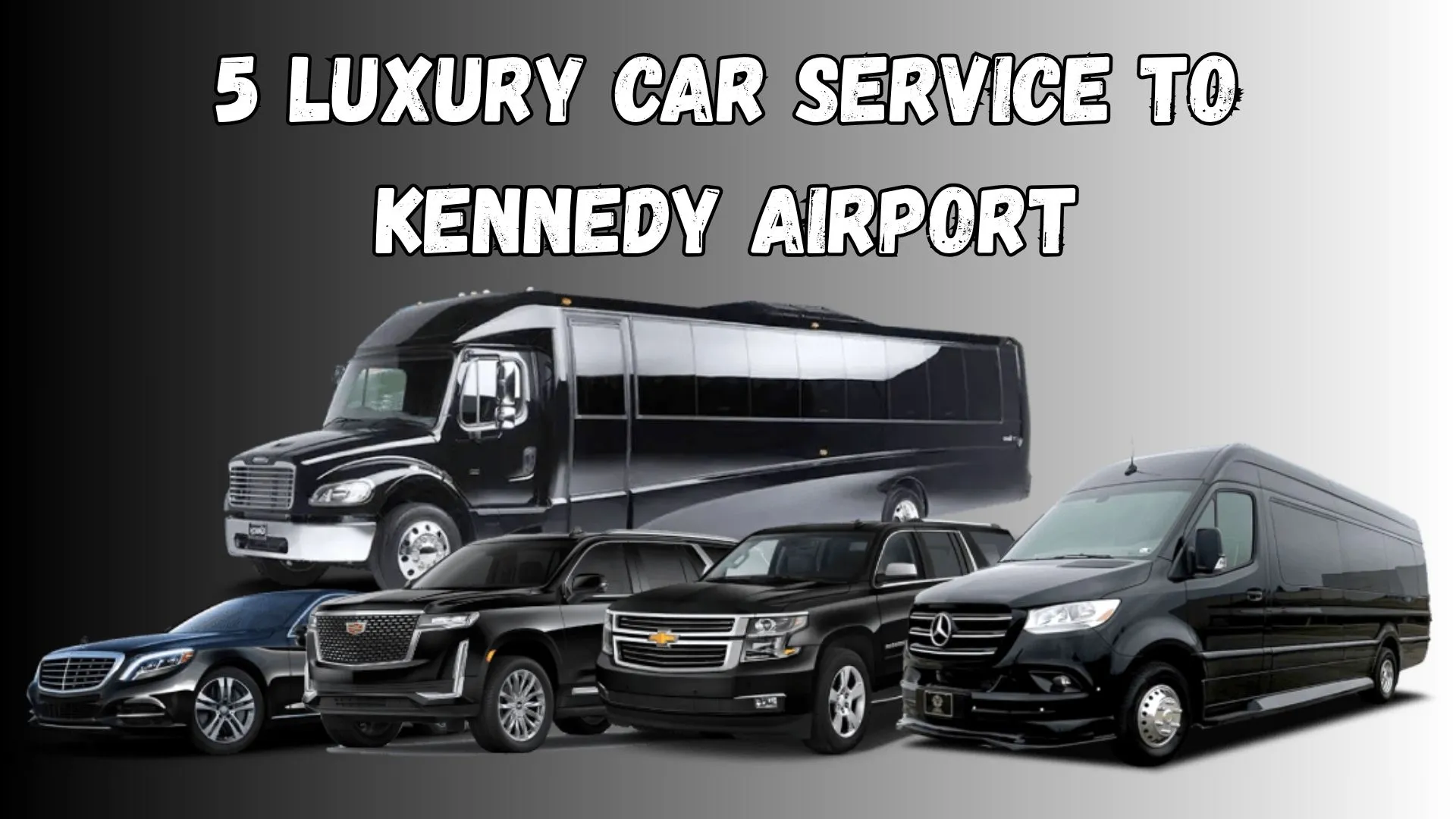 5 Luxury Car Service to Kennedy Airport